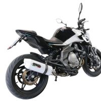 GPR escape compatível com  Cf Moto 400 NK 2019-2020, Albus Evo4, Escape legal, homologado, silenciador com catalisador, db killer removível e tubo de ligação específico 
