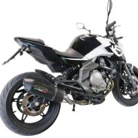 GPR escape compatível com  Cf Moto 650 Nk 2021-2024, Furore Evo4 Poppy, Escape legal, homologado, silenciador com catalisador, db killer removível e tubo de ligação específico 