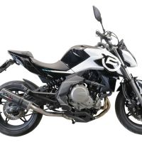 GPR escape compatível com  Cf Moto 400 NK 2019-2020, M3 Poppy , Escape legal, homologado, silenciador com catalisador, db killer removível e tubo de ligação específico 