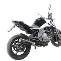 GPR escape compatível com  Cf Moto 400 NK 2019-2020, M3 Poppy , Escape legal, homologado, silenciador com catalisador, db killer removível e tubo de ligação específico 