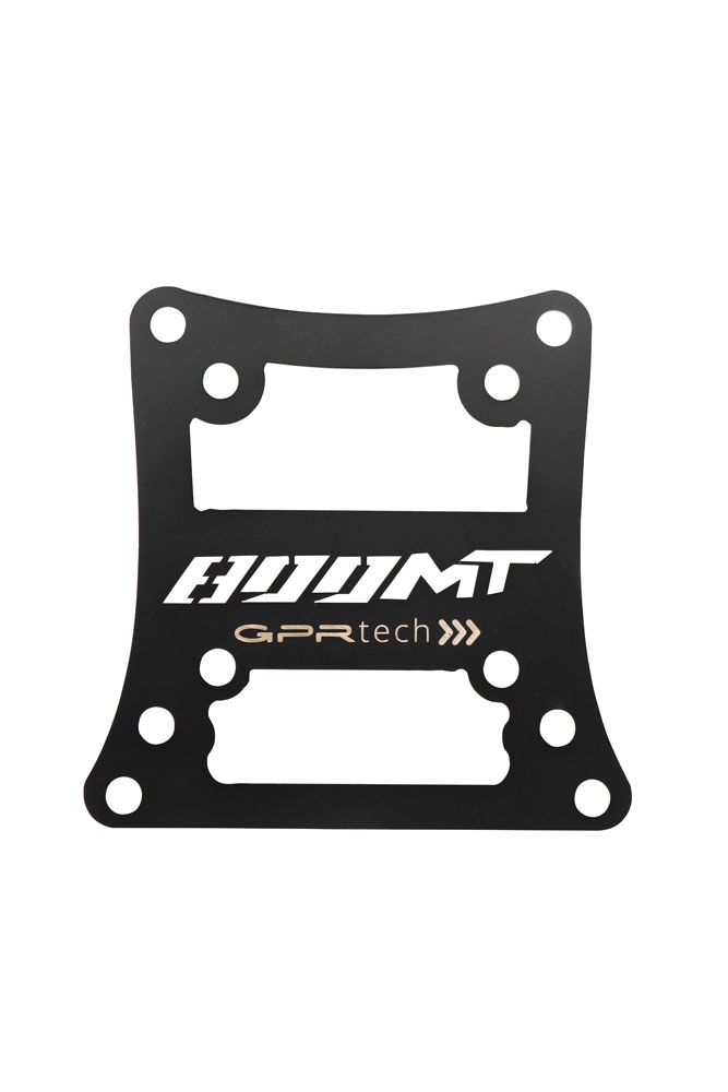 GPR TECH compatível com Cf Moto 800 Mt Touring 2021/2024 e5 Placa de encaixe específica Top Case ALPITECH 55 LT compatível com bagageiro original, aço inox com 4 pontos de ancoragem