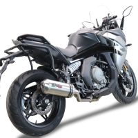 Escape compatível com Cf Moto 650 Gt 2022-2024, Satinox , Sistema homologado con coletor semi-completo, incluindo db killer removível e tubo de ligação 