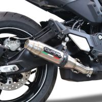 Escape compatível com Cf Moto 700 CL-X Heritage 2022-2024, Deeptone Inox, Escape legal, homologado, silenciador com db killer removível e tubo de ligação específico 