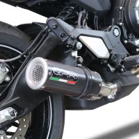 Escape compatível com Cf Moto 700 CL-X Sport 2025-2026, M3 Poppy , Escape legal, homologado, silenciador com db killer removível e tubo de ligação específico 
