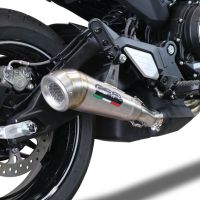Escape compatível com Cf Moto 700 CL-X Sport 2025-2026, Powercone Evo, Escape legal, homologado, silenciador com db killer removível e tubo de ligação específico 