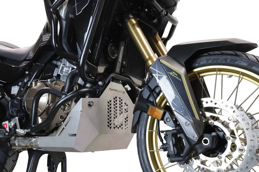 GPR TECH compatível com Honda Crf 1100 L Africa Twin DCT 2021/2024 e5 Placa antiderrapante de titânio 