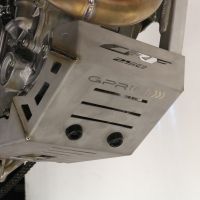 GPR TECH compatível com Benelli Trk 502 X 2017/2020 e4 Placa antiderrapante de titânio 