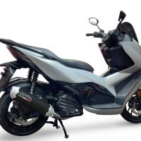 GPR escape compatível com  Zontes E 125 2023-2024, Pentascooter, Sistema homologado com catalisador linha completa, silencioso mais coletor 