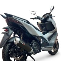 GPR escape compatível com  Zontes E 125 2023-2024, Pentascooter, Sistema homologado com catalisador linha completa, silencioso mais coletor 