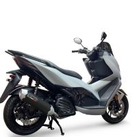 GPR escape compatível com  Zontes E 125 2023-2024, Pentascooter, Sistema homologado com catalisador linha completa, silencioso mais coletor 