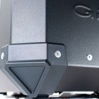 GPR TECH TOP CASE ALPI-TECH 35 LT. PRETO Top Case Alpi-Tech em alumínio,  encosto macio incluído, cor preta com placa universal incluída Capacidade Litros 35