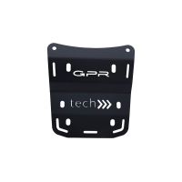 GPR TECH compatível com Ducati Multistrada V4 - S 2021/2024 Placa de encaixe específica en titânio Top Case ALPITECH 35/55 LT compatível com bagageiro original, titânio com 4 pontos de ancoragem