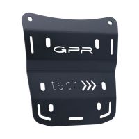 GPR TECH compatível com Ducati Multistrada V4 / V4S / V4S Sport 1100 2021/2024 Top Case Alpi-Tech em alumínio, cor preta com placa específica incluída Capacidade Litros 45