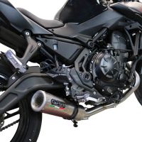 Escape compatível com Kawasaki Ninja 650 2023-2024, M3 Inox , Escape completo, não legal para países da UE, com db killer removível 