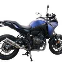 Escape compatível com Yamaha Tracer 700 GT 2019-2020, M3 Inox , Escape completo, não legal para países da UE, com db killer removível 