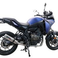 Escape compatível com Yamaha Tracer 700 GT 2019-2020, M3 Inox , Escape completo, não legal para países da UE, com db killer removível 