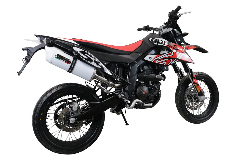 Escape compatível com Aprilia Sx 125 2021-2024, Albus Evo4, Escape homologado, legal para mercados NÃO europeus, incluindo tubo de ligação e db killer removível 