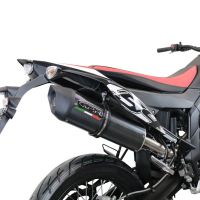 Escape compatível com Aprilia Sx 125 2021-2024, Furore Evo4 Poppy, Escape homologado, legal para mercados NÃO europeus, incluindo tubo de ligação e db killer removível 