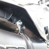 Escape compatível com Aprilia Sx 125 2021-2024, Albus Evo4, Escape homologado, legal para mercados NÃO europeus, incluindo tubo de ligação e db killer removível 