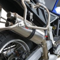 Escape compatível com Bmw R 1200 Gs -Adventure 2017-2018, Dual Inox, Escape legal, homologado, silenciador com db killer removível e tubo de ligação específico 