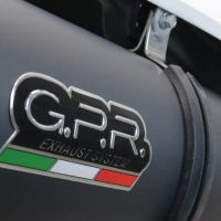 Escape compatível com Beta RR 125 4T Motard 2019-2020, Furore Evo4 Nero, Escape homologado, legal para mercados NÃO europeus, incluindo tubo de ligação e db killer removível 