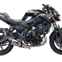 GPR escape compatível com  Kawasaki Z 650 2017-2020, New Grand Prix Evo Titanium, Escape completo, não legal para países da UE, com db killer removível 