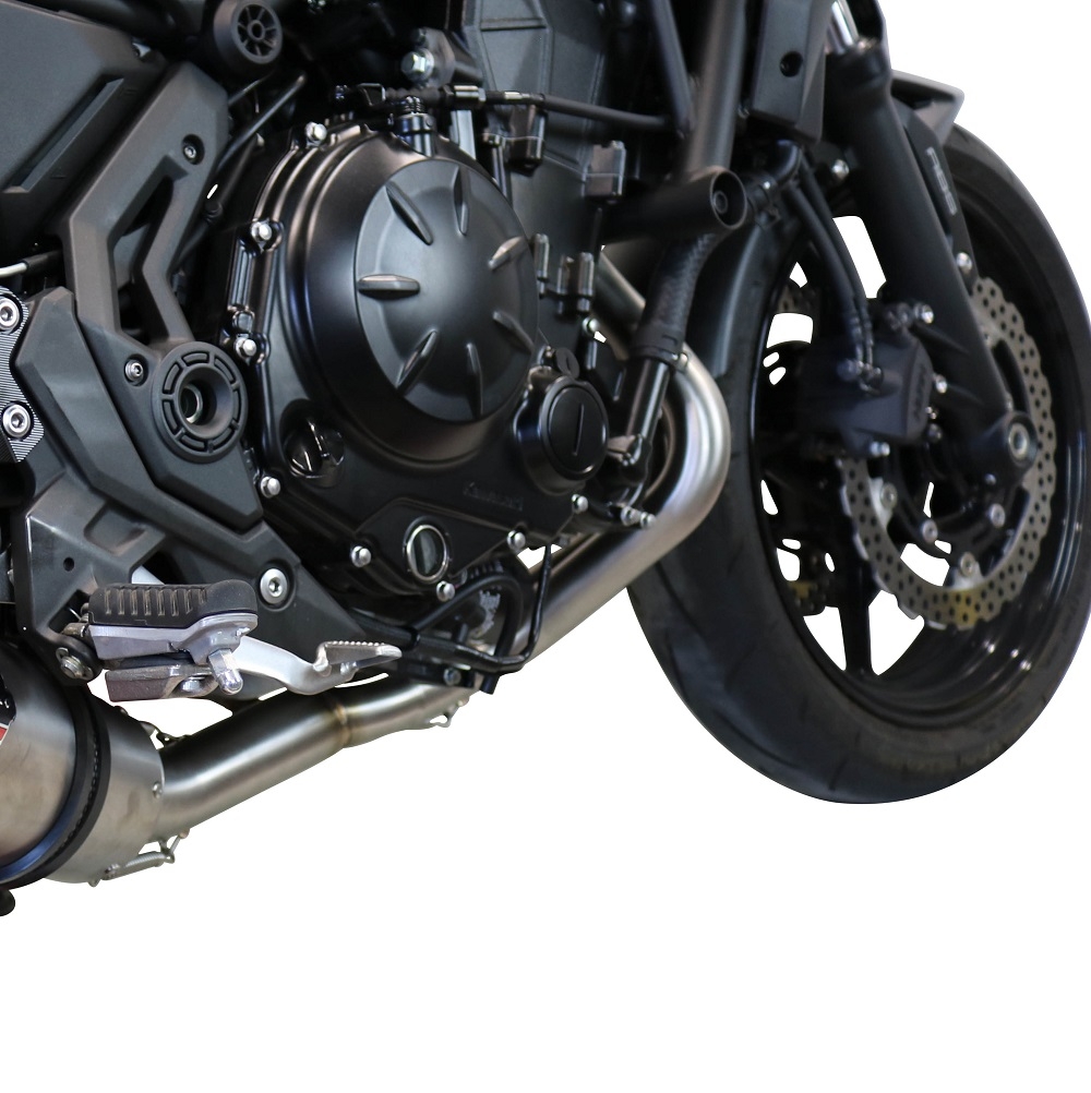 Escape compatível com Kawasaki Ninja 650 2023-2024, M3 Inox , Escape completo, não legal para países da UE, com db killer removível 