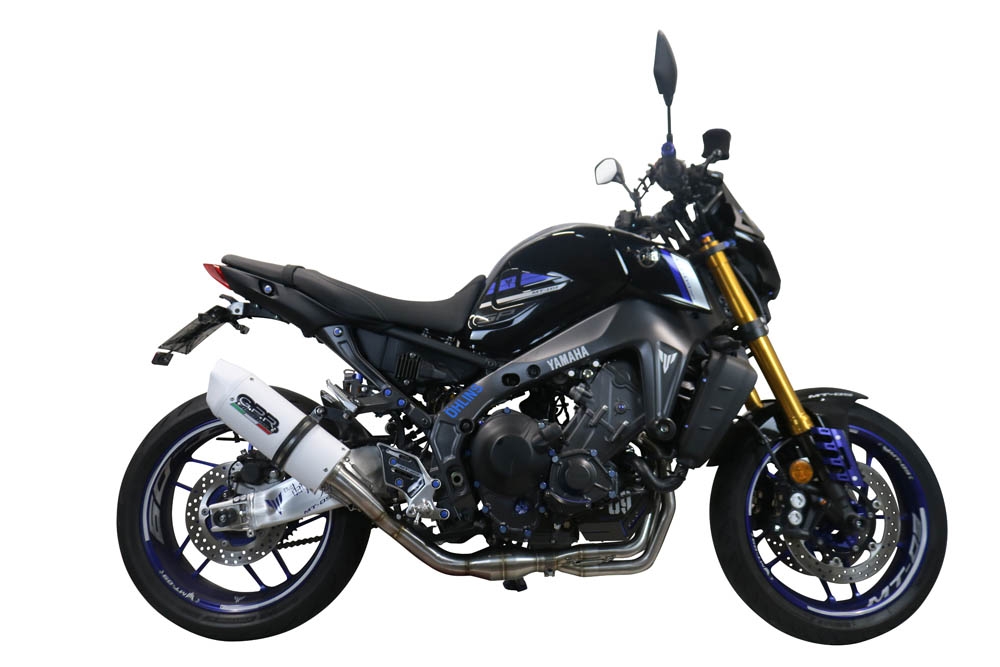 Escape compatível com Yamaha XSR900 2022-2024, Albus Evo4, Escape completo, não legal para países da UE, com db killer removível 