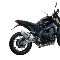 Escape compatível com Yamaha XSR900 2022-2024, Albus Evo4, Escape completo, não legal para países da UE, com db killer removível 