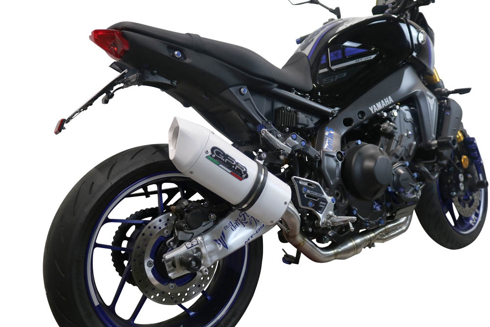 Escape compatível com Yamaha Mt-09 2021-2023, Albus Evo4, Escape completo, não legal para países da UE, com db killer removível 