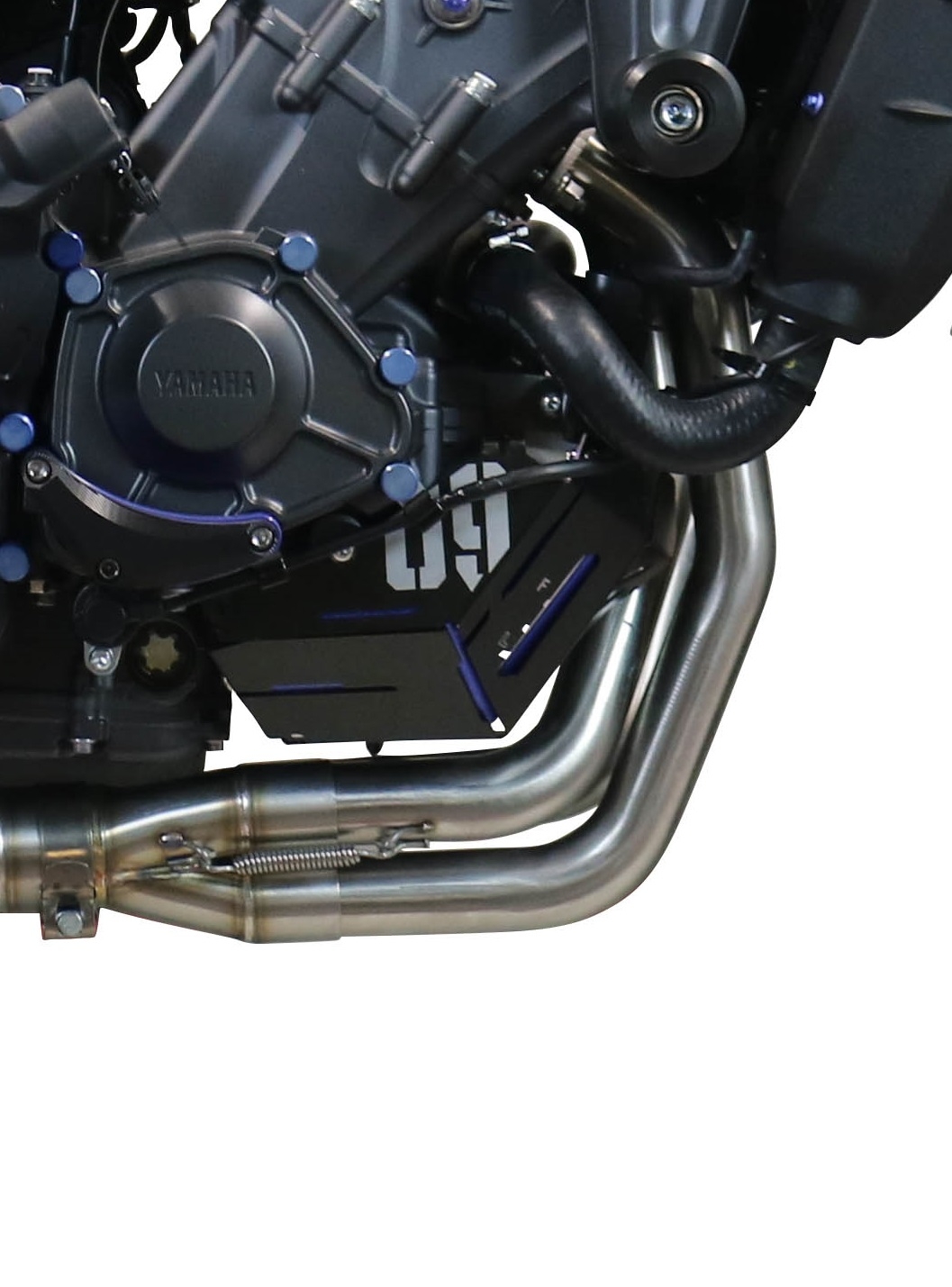 Escape compatível com Yamaha XSR900 2022-2024, Albus Evo4, Escape completo, não legal para países da UE, com db killer removível 