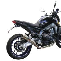 Escape compatível com Yamaha Mt-09 2021-2024, Powercone Evo, Escape completo, não legal para países da UE, com db killer removível 