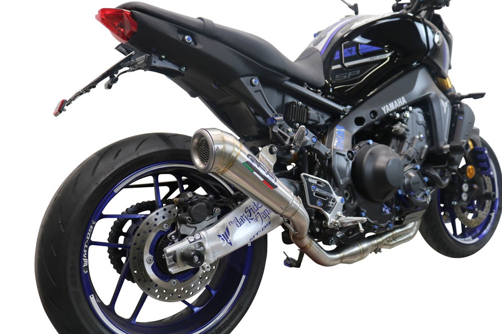 Escape compatível com Yamaha Mt-09 2021-2024, Powercone Evo, Escape completo, não legal para países da UE, com db killer removível 