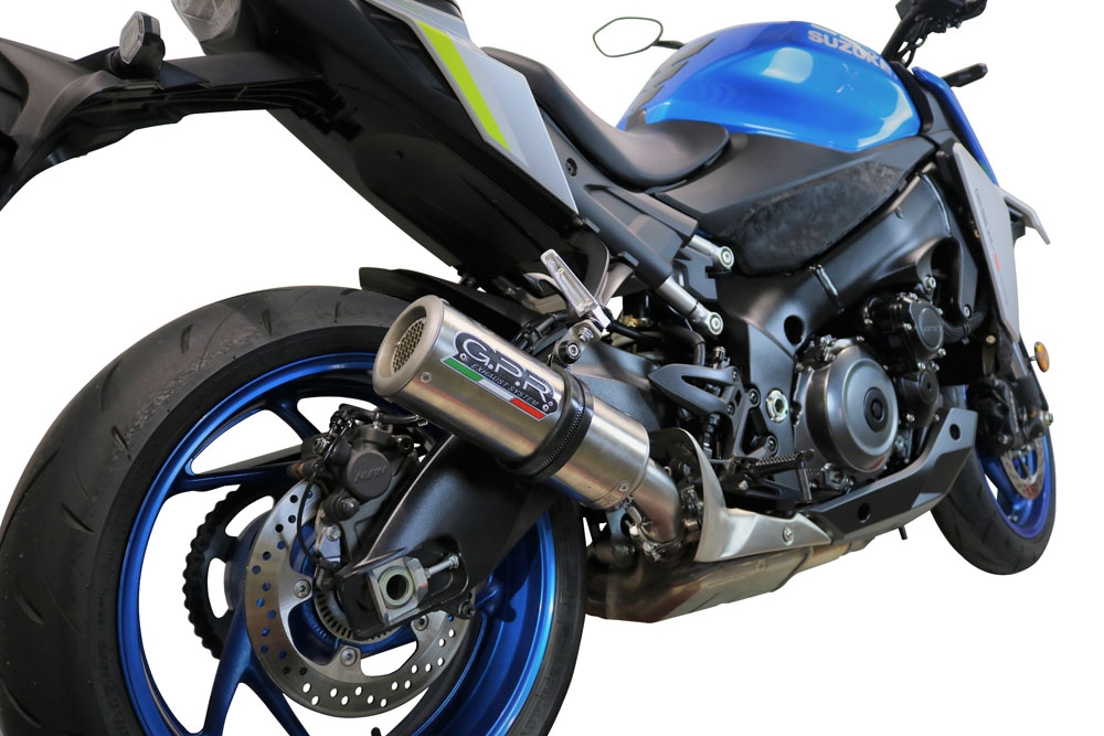 Escape compatível com Suzuki Gsx-S 1000 GX 2024-2025, M3 Inox , Escape legal, homologado, silenciador com db killer removível e tubo de ligação específico 