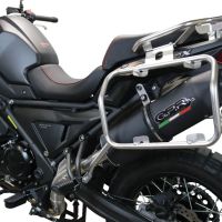 Escape compatível com Voge 650DSX 2021-2024, Furore Evo4 Nero, Escape homologado, legal para mercados NÃO europeus, incluindo tubo de ligação e db killer removível 