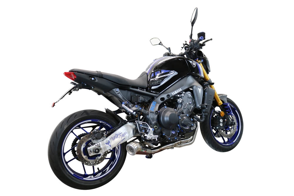 Escape compatível com Yamaha Mt-09 2021-2024, Powercone Evo, Escape completo, não legal para países da UE, com db killer removível 