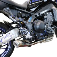 Escape compatível com Yamaha Mt-09 2021-2024, Powercone Evo, Escape completo, não legal para países da UE, com db killer removível 