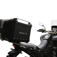Top case maletas GPR TECH compatível com Honda Crf 1100 L Africa Twin 2020/2024 e5 Top Case Alpi-Tech em alumínio, cor preta com placa específica incluída Capacidade Litros 35