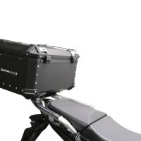 Top case maletas GPR TECH compatível com Honda Crf 1100 L Africa Twin 2020/2024 e5 Top Case Alpi-Tech em alumínio, cor preta com placa específica incluída Capacidade Litros 35