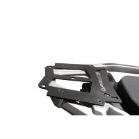 Top case maletas GPR TECH compatível com Suzuki V-Strom Dl 650 2021/2024 e5 Top Case Alpi-Tech em alumínio, cor preta com placa específica incluída Capacidade Litros 45