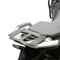 GPR TECH compatível com Honda Crf 1100 L Africa Twin 2020/2024 e5 Placa de encaixe específica Top Case ALPITECH 35 LT compatível com bagageiro original, aço inox com 4 pontos de ancoragem