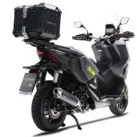 Escape compatível com Honda Adv 350 2022-2024, Pentascooter, Sistema de escapamento de corrida incluindo tubo de ligação específico com dbkiller 