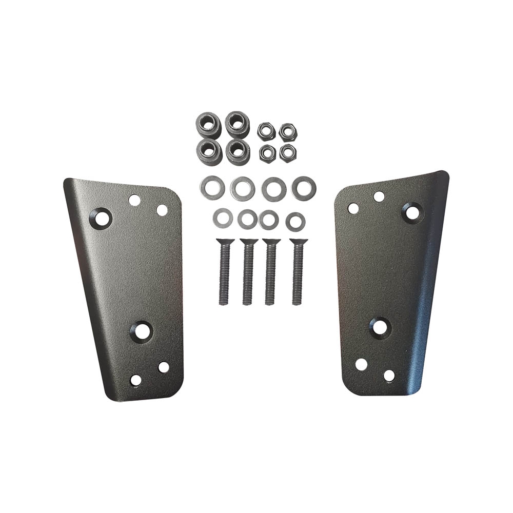 GPR TECH compatível com Honda VFR1200X Crosstourer 2011/2016 e3 Top Case Alpi-Tech em alumínio, cor preta com placa específica incluída Capacidade Litros 35