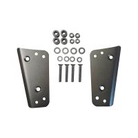 GPR TECH compatível com Honda VFR1200X Crosstourer 2011/2016 e3 Top Case Alpi-Tech em alumínio, cor preta com placa específica incluída Capacidade Litros 35