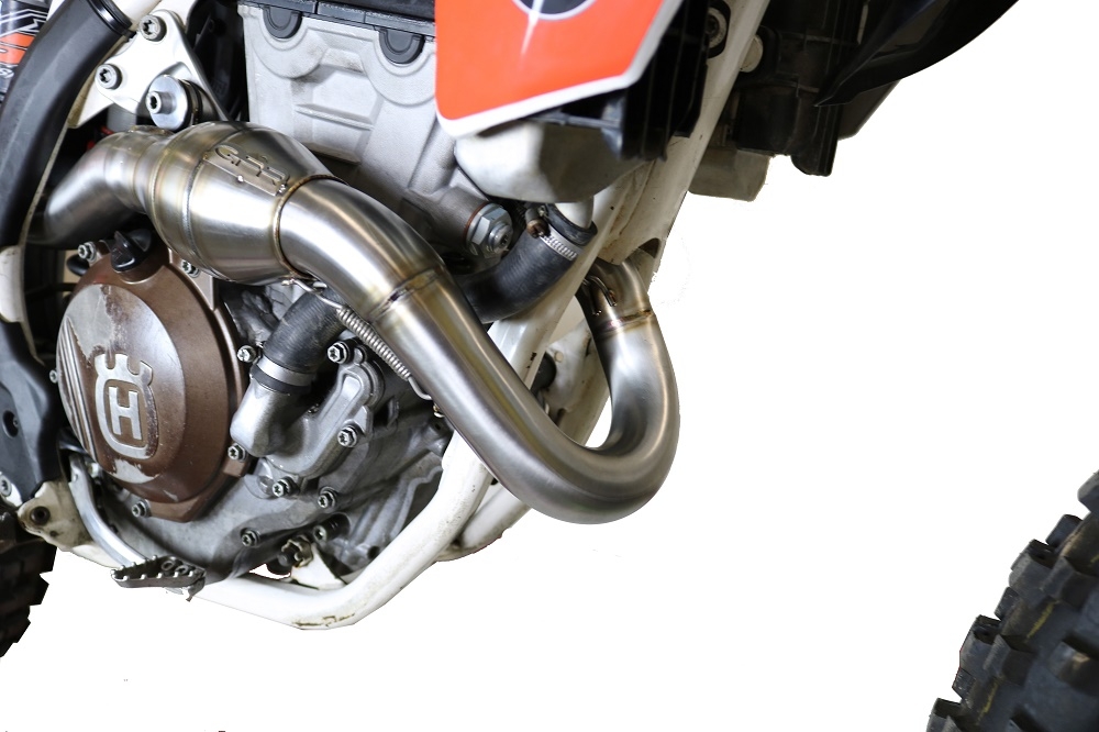 Escape compatível com Ktm SX-F Factory Edition 450 2018-2021, Pentacross Inox, Escape racing linha completa, silencioso mais coletor com dbkiller, não homologado 