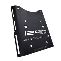 Top case maletas GPR TECH compatível com Ktm Lc 8 1290 Super Adventure R/S 2021/2024 e5 Top Case Alpi-Tech em alumínio, cor preta com placa específica incluída Capacidade Litros 45