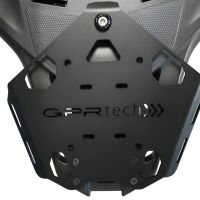 GPR TECH compatível com Honda SH 125I 2017/2024 Placa de encaixe específica Top Case ALPITECH 35-45-55 LT compatível com bagageiro original, aço inox com 4 pontos de ancoragem