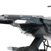 GPR TECH compatível com Kawasaki Versys 650 2015/2016 e3 Placa de encaixe específica Top Case ALPITECH 35-45-55 LT compatível com bagageiro original, aço inox com 4 pontos de ancoragem
