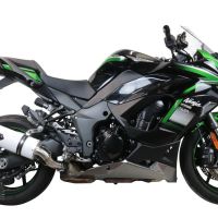 Escape compatível com Kawasaki Ninja 1000 Sx 2021-2024, Albus Evo4, Escape legal, homologado, silenciador com db killer removível e tubo de ligação específico 