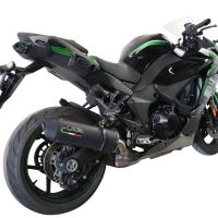 Escape compatível com Kawasaki Ninja 1000 Sx 2020-2020, Furore Evo4 Nero, Escape legal, homologado, silenciador com db killer removível e tubo de ligação específico 